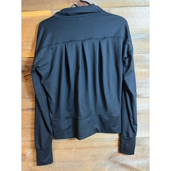 Mondetta Jacket Womens Size Small Black Full Zip Lightweight Comfort Active - Picture 2 of 7